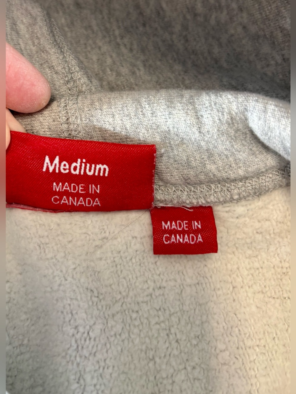 *Authentic* Supreme Box Logo Men’s Medium Hooded Sweatshirt in Heather‎ Grey - Picture 10 of 15